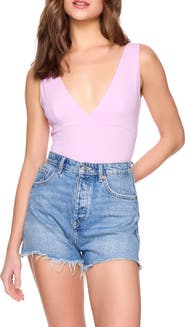 Susana Monaco Deep V-Neck Tank