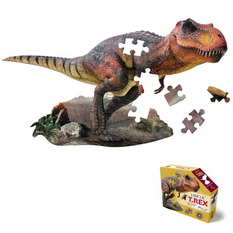 I Am Lil T. Rex 48 Piece Dinosaur Shaped Puzzle