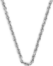 COACH Heritage Twist Link Chain Necklace