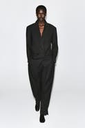 COS Contrast-Lined Double-Breasted Blazer