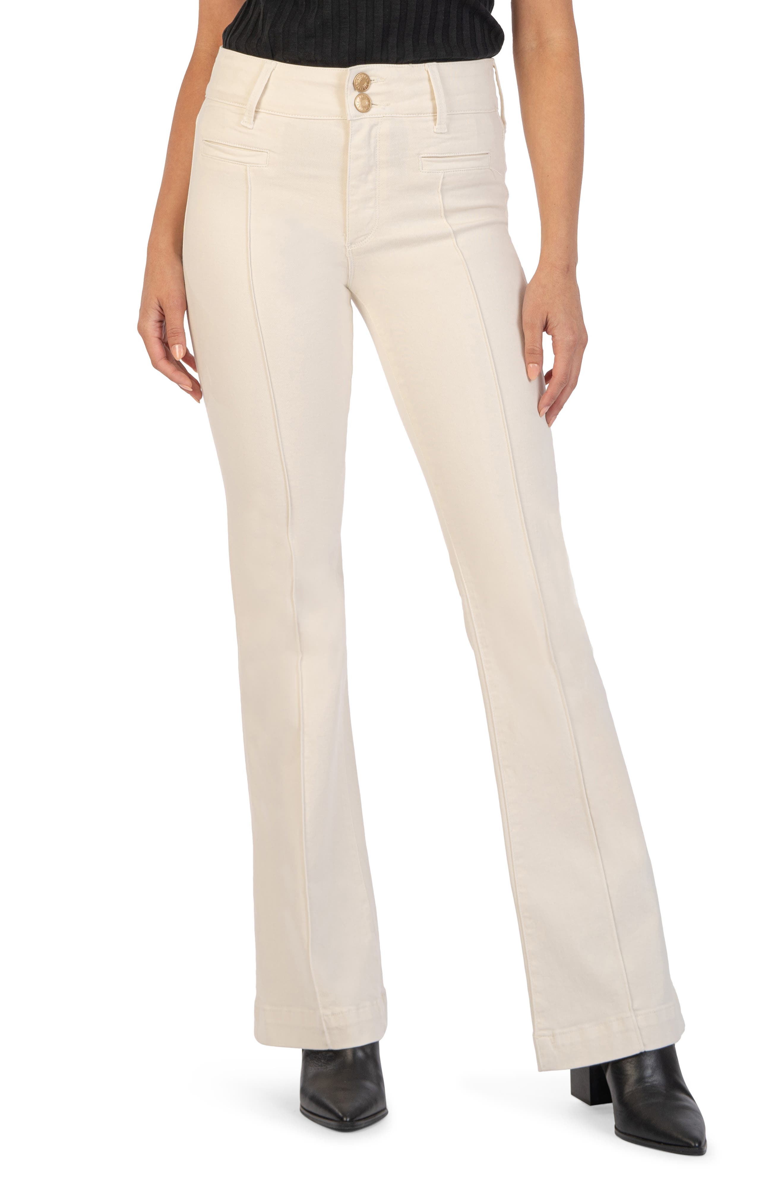 Akia Mid Rise Wide Leg Cargo Pants | PLUS SIZE AVAILABLE | Kut from the Kloth