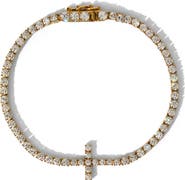 Nadri Astrid Cross Tennis Bracelet