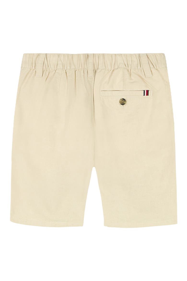 Kids' Flat Front Oxford Shorts, Alternate, color, FOG