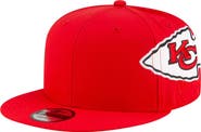 New Era Men's New Era Red Kansas City Chiefs  Helmet 9FIFTY Snapback Hat