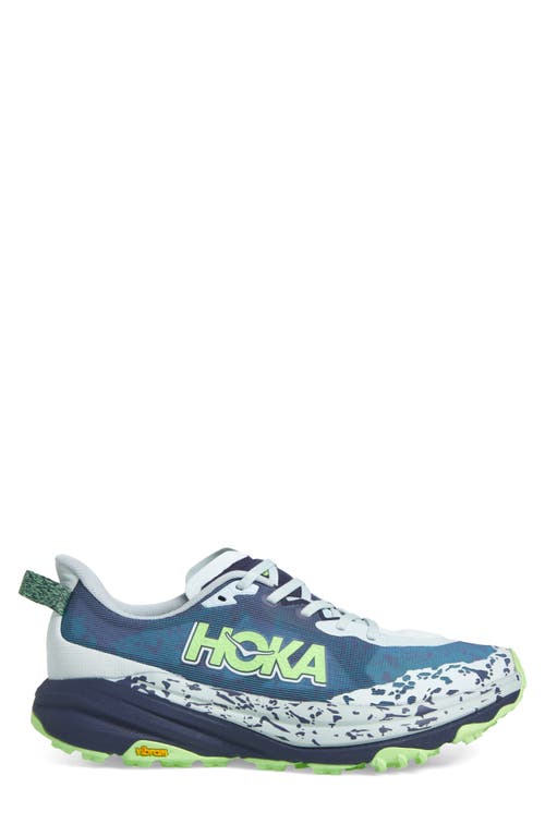 Hoka Speedgoat 6 Trail Running Shoe In Blue