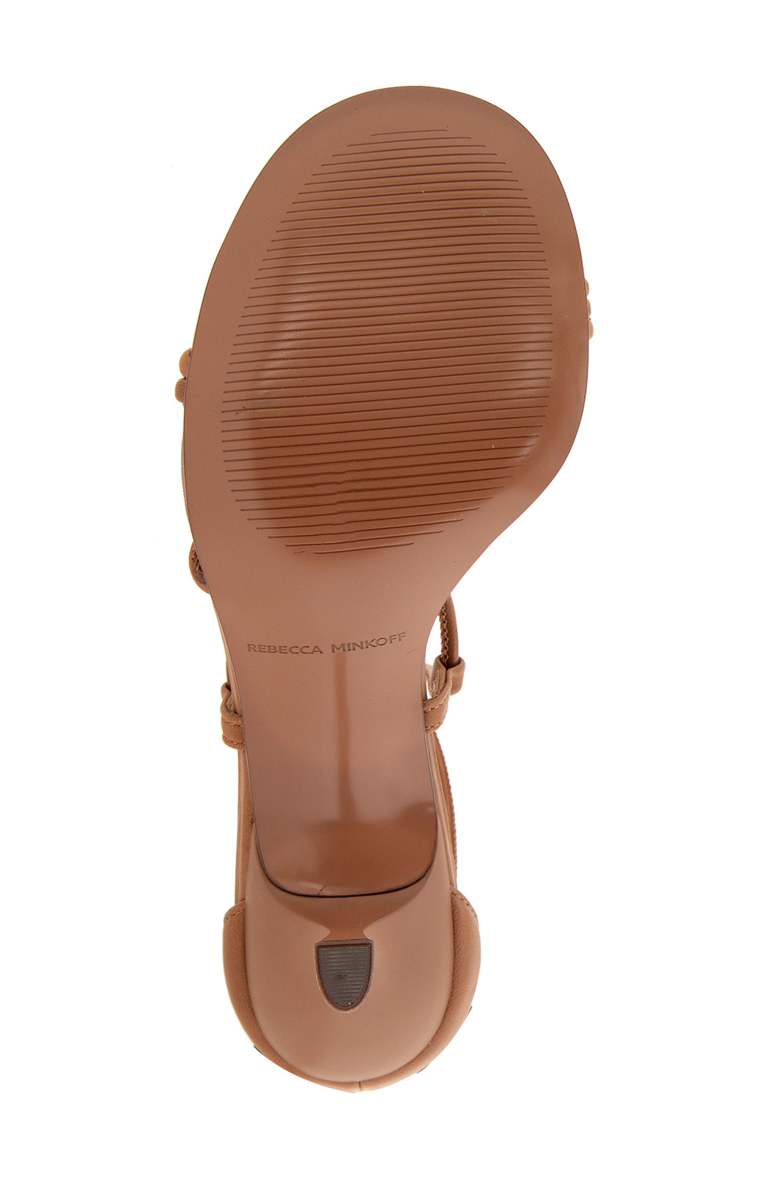 Rebecca Minkoff Lilibet Ankle Tie Sandal, Alternate, color, Cognac