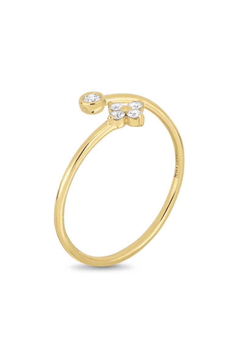 Monaco 18k Gold Diamond Ring, Alternate, color, 18K YELLOW GOLD
