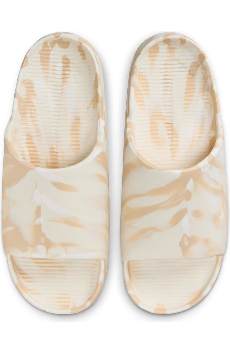 Nike Calm Slide Sandal, Alternate, color, Phantom/ Phantom
