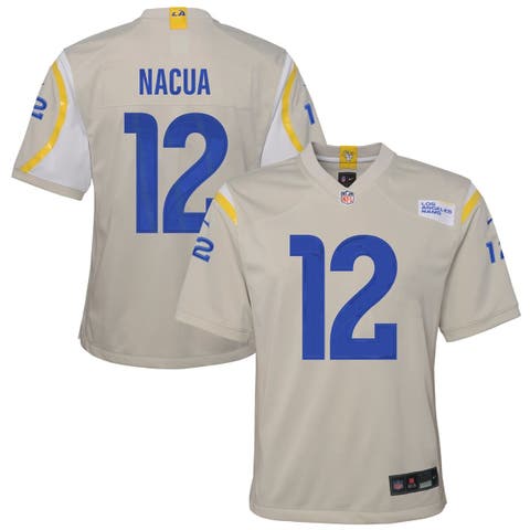 Youth Nike Puka Nacua Cream Los Angeles Rams Alternate Game Jersey