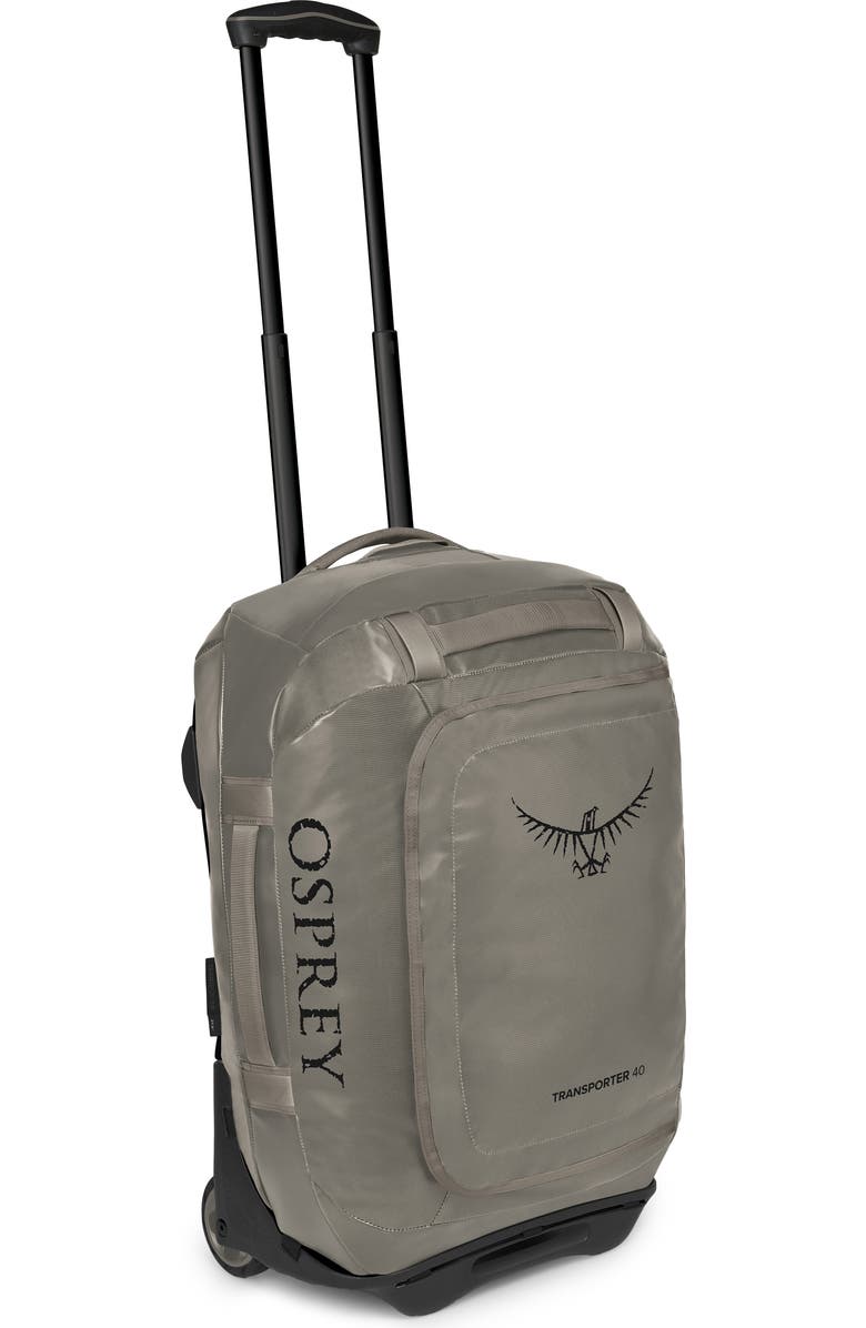 Osprey Transporter 22-Inch 40-Liter Wheeled Duffle Bag, Alternate, color, Tan Concrete