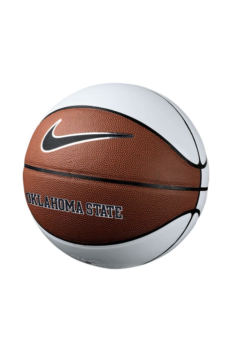 Nike Oklahoma State Cowboys Autographic Basketball, Main, color, Brown