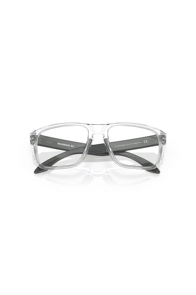 56mm Square optical glasses, Alternate, color, Transparent