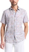 Robert Graham Windsong Floral Paisley Short Sleeve Button-Up Shirt