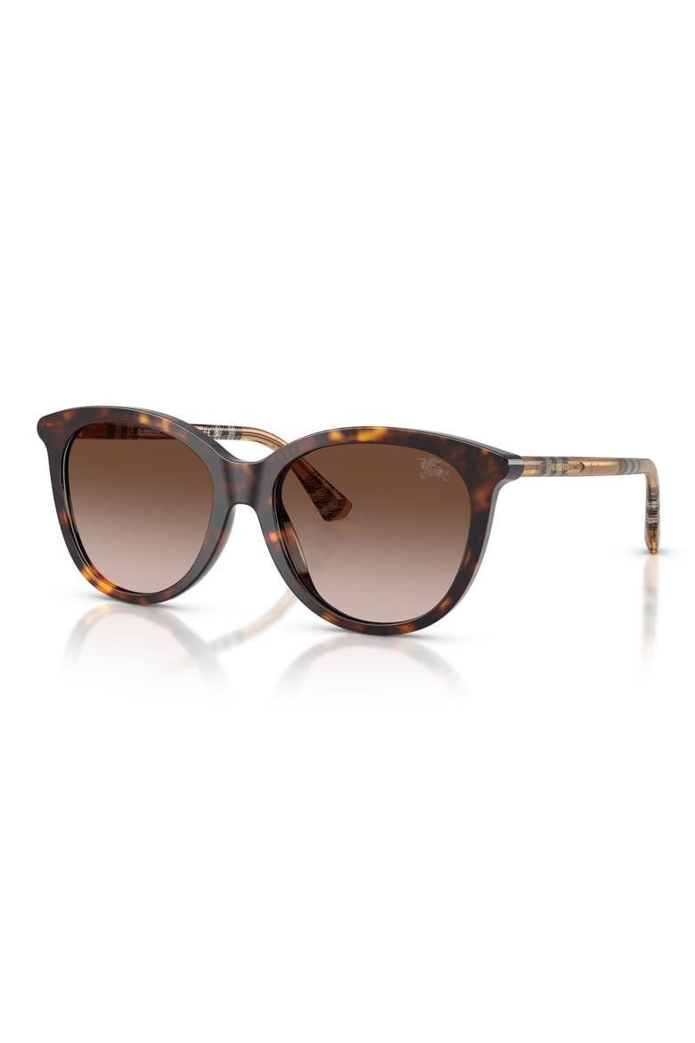 55mm Phantos Sunglasses, Alternate, color, DARK HAVANA / BROWN GRADIENT