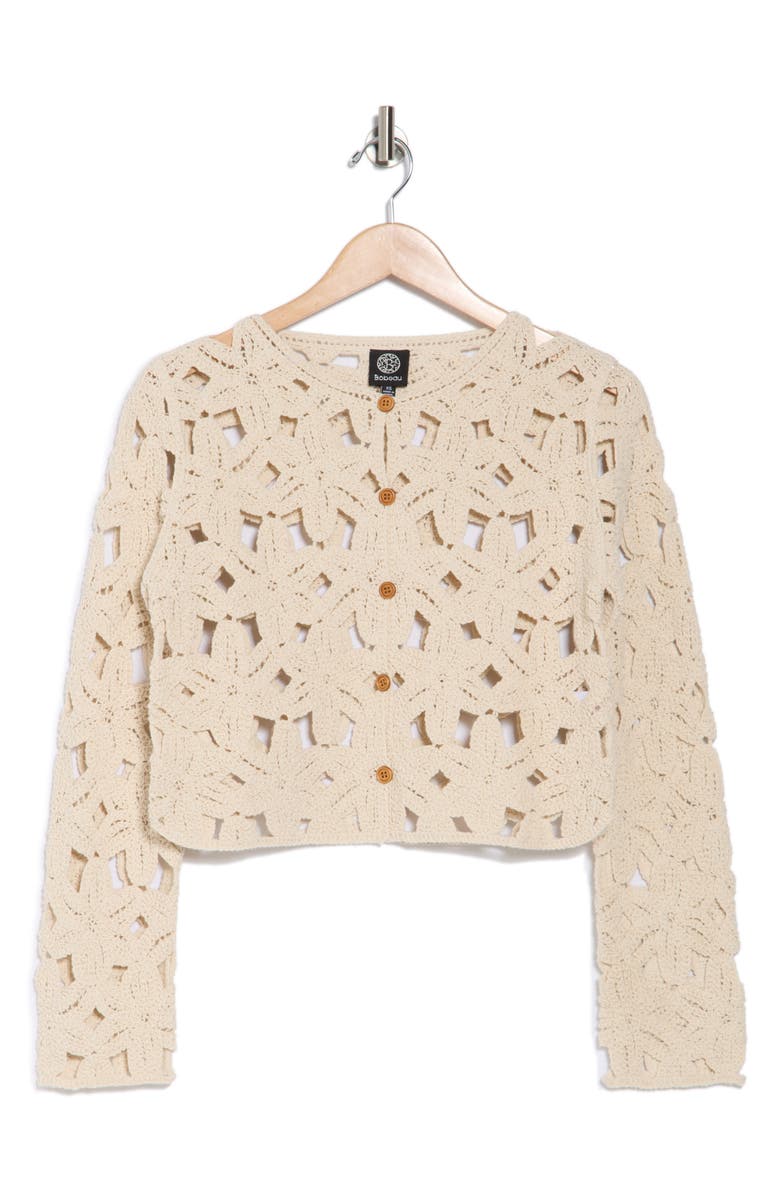 Openwork Cardigan