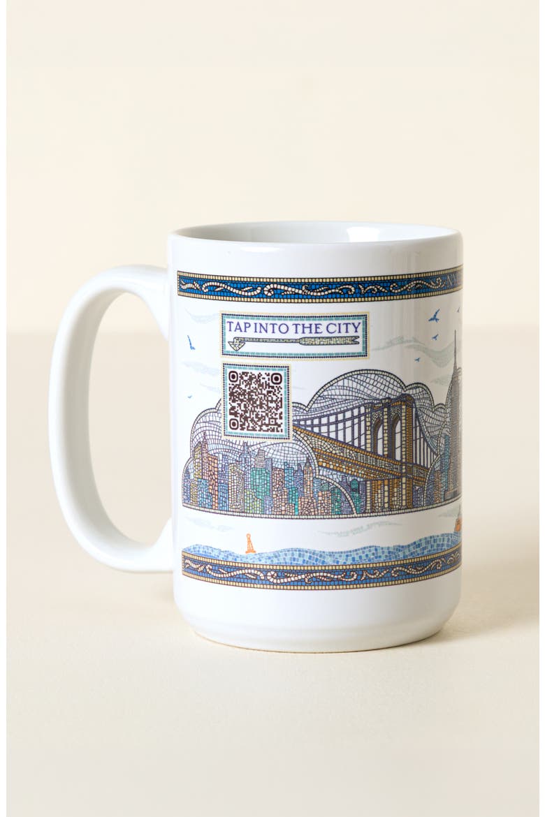 NYC Interactive QR Mug, Alternate, color, Multi