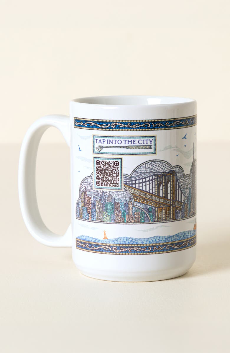 Uncommon Goods NYC Interactive QR Mug, Alternate, color, Multi