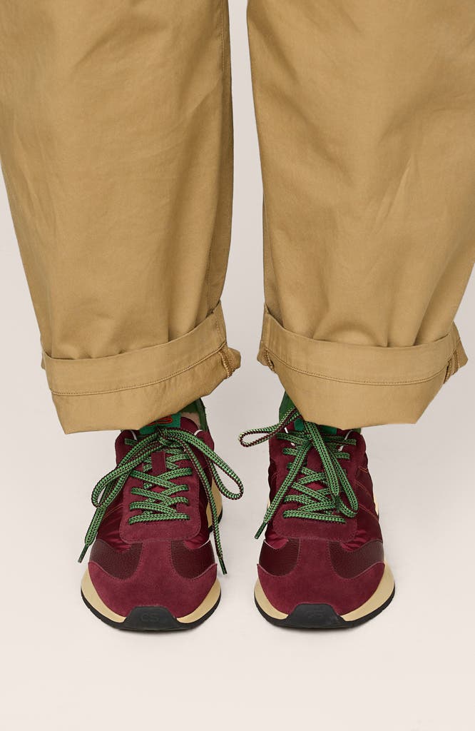 Sawyer Sneaker, Alternate, color, Merlot