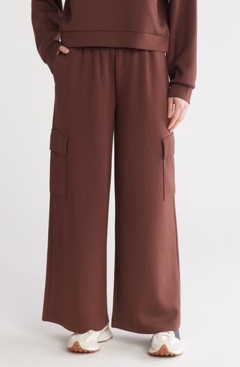 Z by Zella Whisper Wide Leg Knit Pants | Nordstromrack