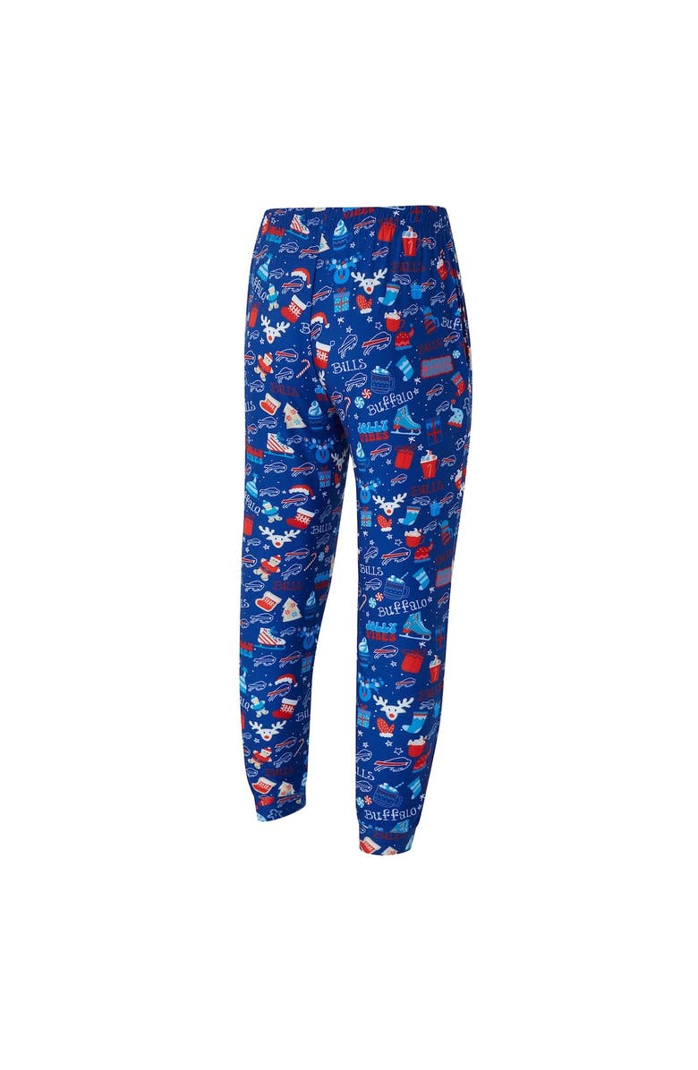 CONCEPTS SPORT Men's Concepts Sport Royal Buffalo Bills Chestnut Long Sleeve Top & Pants Set, Alternate, color, Royal