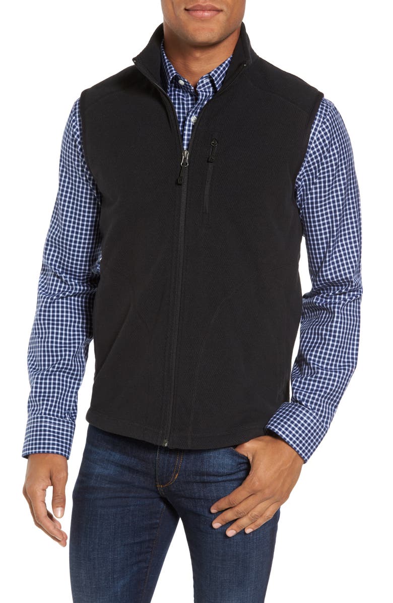 NORDSTROM MEN'S SHOP Polar Fleece Vest, Main, color, 