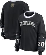 WEAR by Erin Andrews Women's WEAR by Erin Andrews Black Vegas Golden Knights Long-Sleeve Sport T-Shirt
