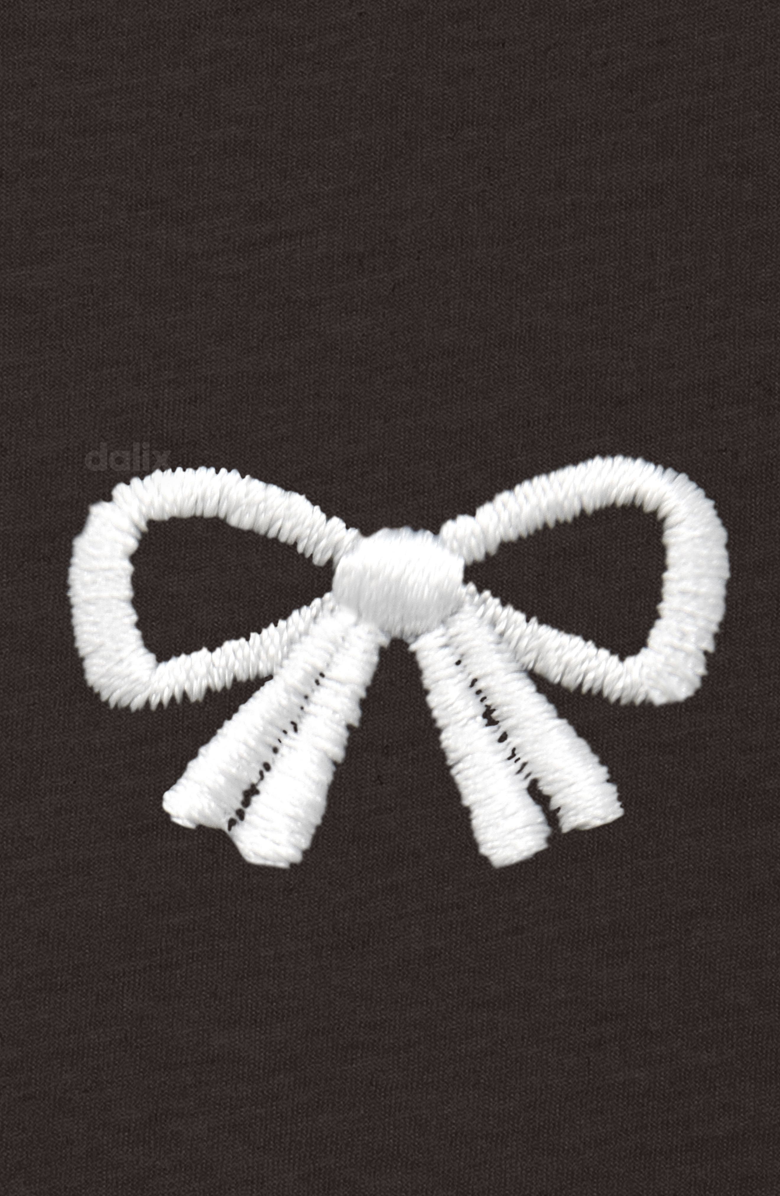 Womens Bow Lightweight High Waisted Tee - image 4
