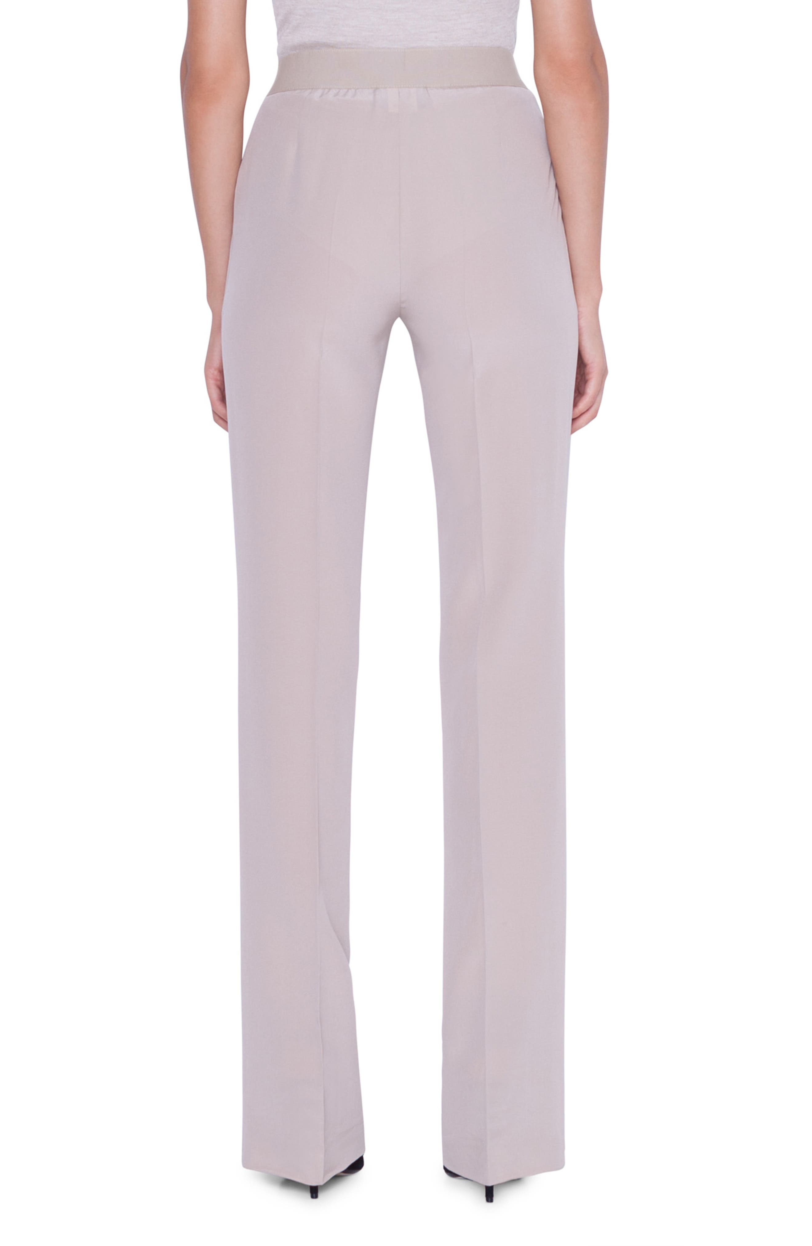 Akris Carl Silk Crêpe Pants (Women) | Nordstromrack