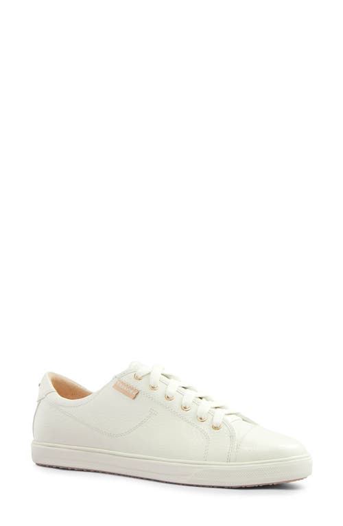 FRANKIE4 Nat III Cap Toe Sneaker in White Tumbled 