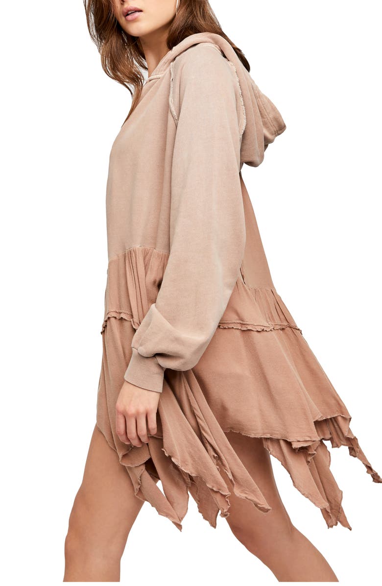 Free People Moon Dust Hooded Cardigan, Alternate, color,