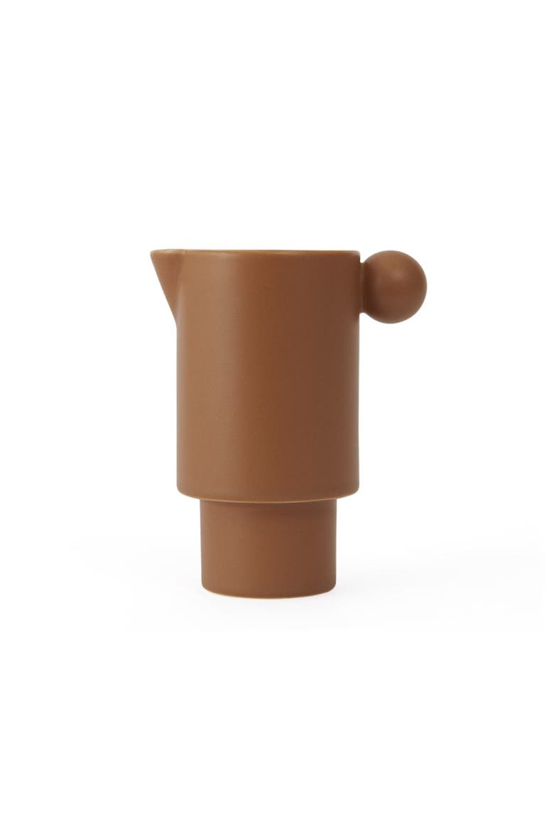 Inka Milk Jug, Main, color, Caramel