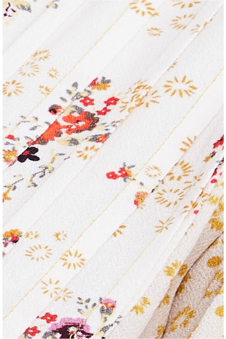 Wonderland Print Dress, Alternate, color, IVORY