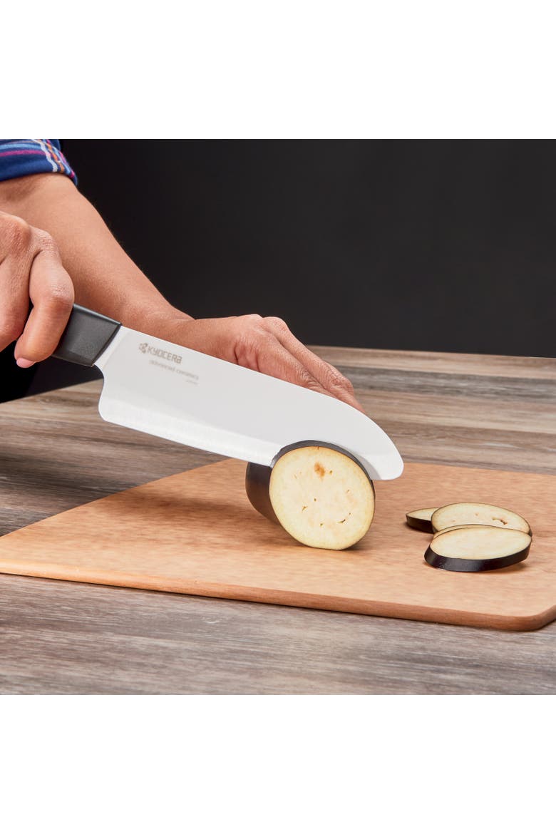 Revolution Ceramic 6 Inch Chef's Knife, Alternate, color, Black