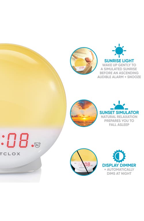 Westclox Sunrise Simulator Alarm Clock