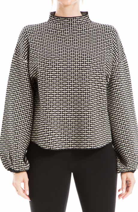 MAX STUDIO Funnel Neck Sweater