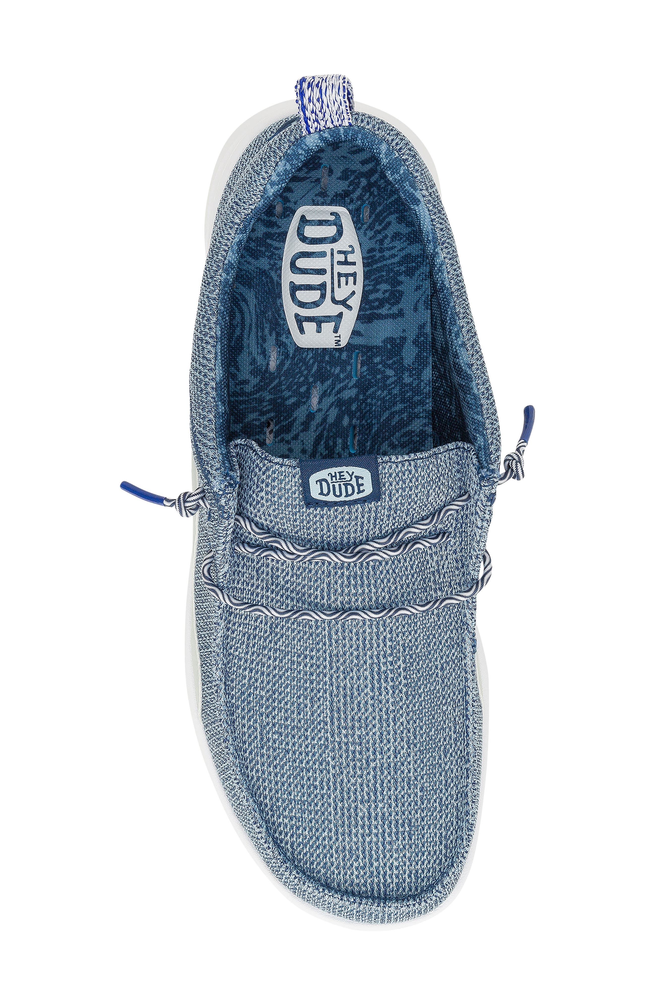 Wally HEY2O Mesh Slip-On, Alternate, color, SARGASSO BLUE/ CLOUD BLUE