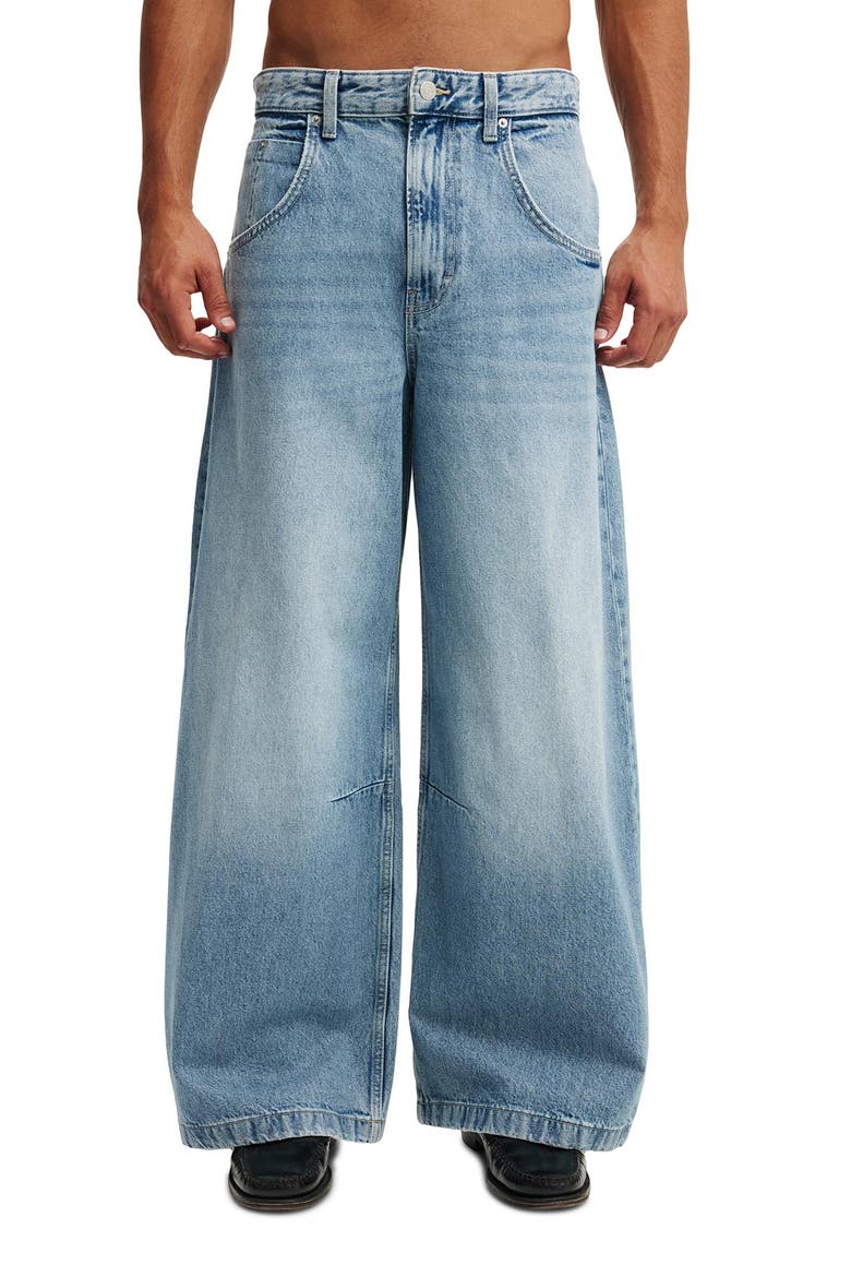 Men's Y2k Super Baggy Jean, Main, color, Solace Blue