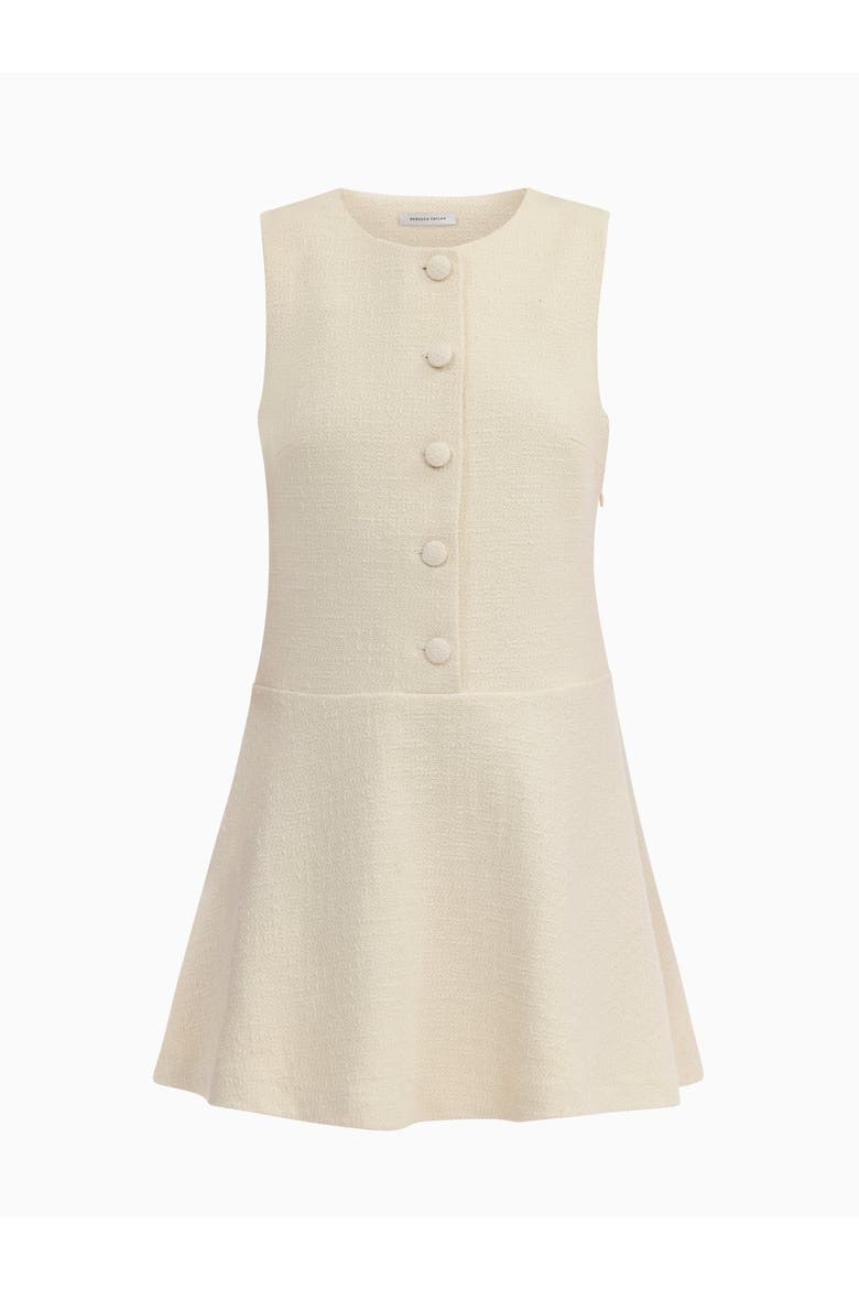 Margot Tweed Dress, Alternate, color, Cream