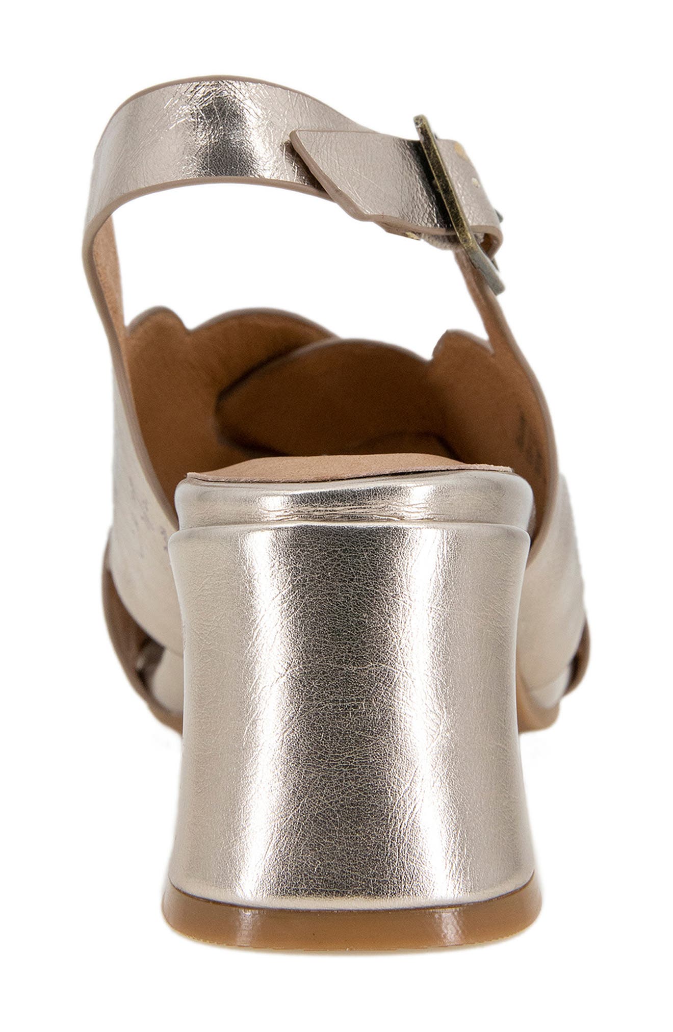 Ivy Strappy Slingback Sandal, Alternate, color, PLATINO