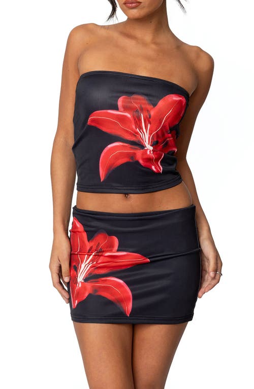 Edikted Tiger Blossom Tube Top