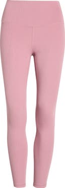 Zella Thrive Rib High Waist 7/8 Leggings