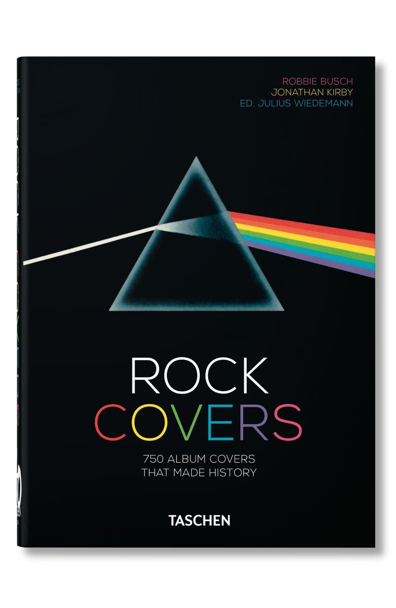 Taschen Books 'Rock Covers: 40th Anniversary Edition' Book, Main, color, 