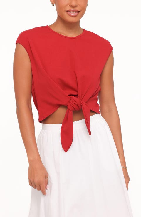 Kathy Tie Hem Top