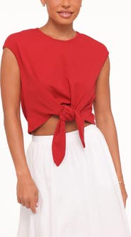 Petal & Pup Kathy Tie Hem Top