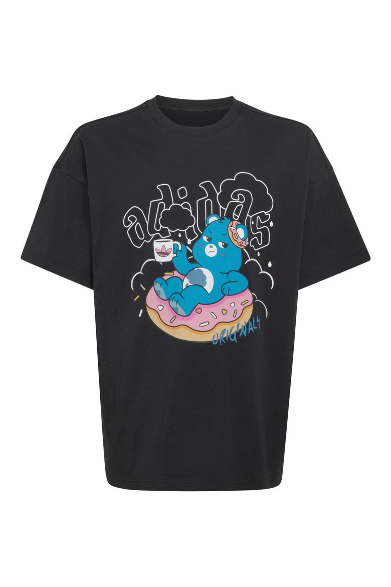 x Care Bears Cotton Graphic T-Shirt, Main, color, BLACK