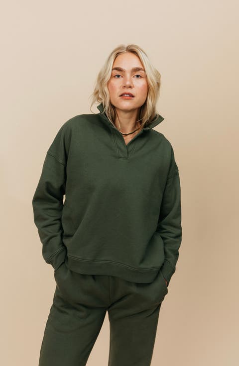 Organic Cotton Teddy Polo Crew