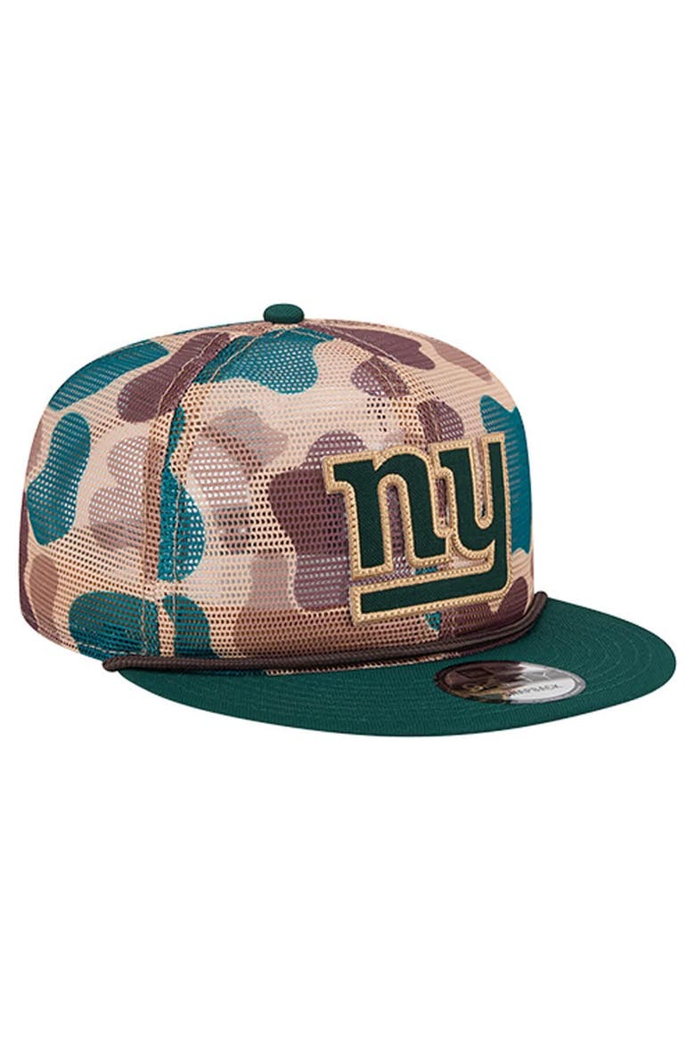 Men's New Era Camo New York Giants Duck Camo 9FIFTY Snapback Hat, Alternate, color, Camo