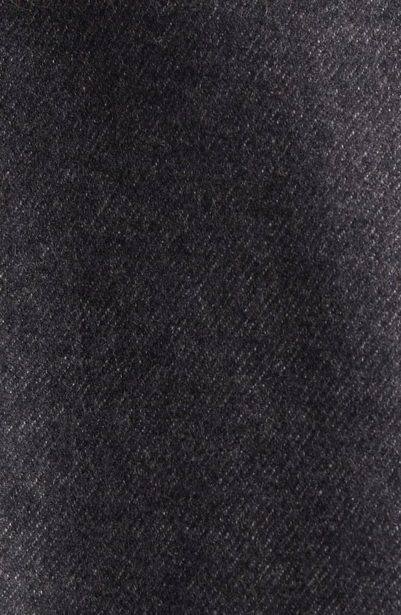 Proenza Schouler Ticiana Wool Blend Twill Jacket, Alternate, color, Charcoal Melange