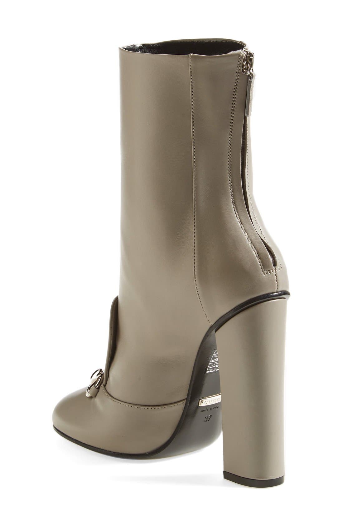 'Lillian' Bit Boot, Alternate, color, STORM GREY