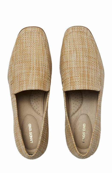 Classic Raffia Loafers
